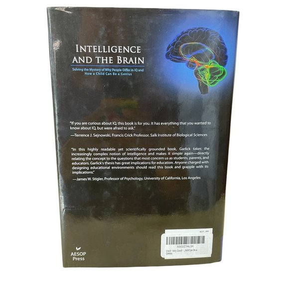 Intelligence &  the Brain How a Child Can be a Genius Garlick, Dennis Ph.D. - Picture 2 of 10